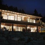 Soames Point Residence, a hillside home and residential architecture design project designed by Karl Gustavson Architect based in West Vancouver, Canada.