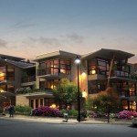 Parkview Place, a multi-residential design project designed by Karl Gustavson Architect based in West Vancouver, Canada.