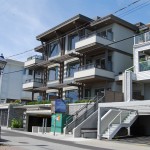 The Haywood, a built green, multi-residential design project designed by Karl Gustavson Architect based in West Vancouver, Canada.